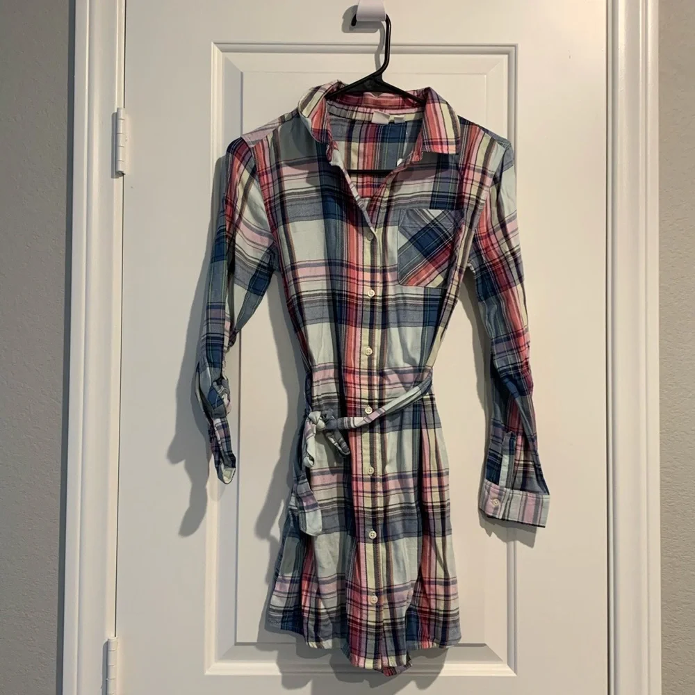 Gap Kids flannel dress NWT